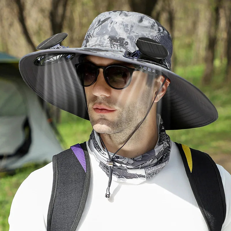 Solar Fan Cap